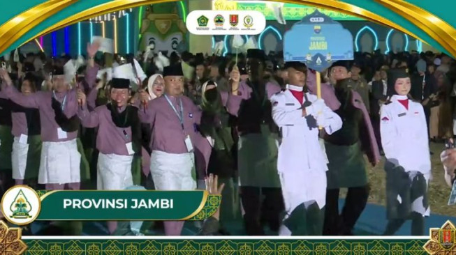 54 Kafilah Jambi Ikuti MTQ Nasional XXXI Tahun 2026 di Semarang
